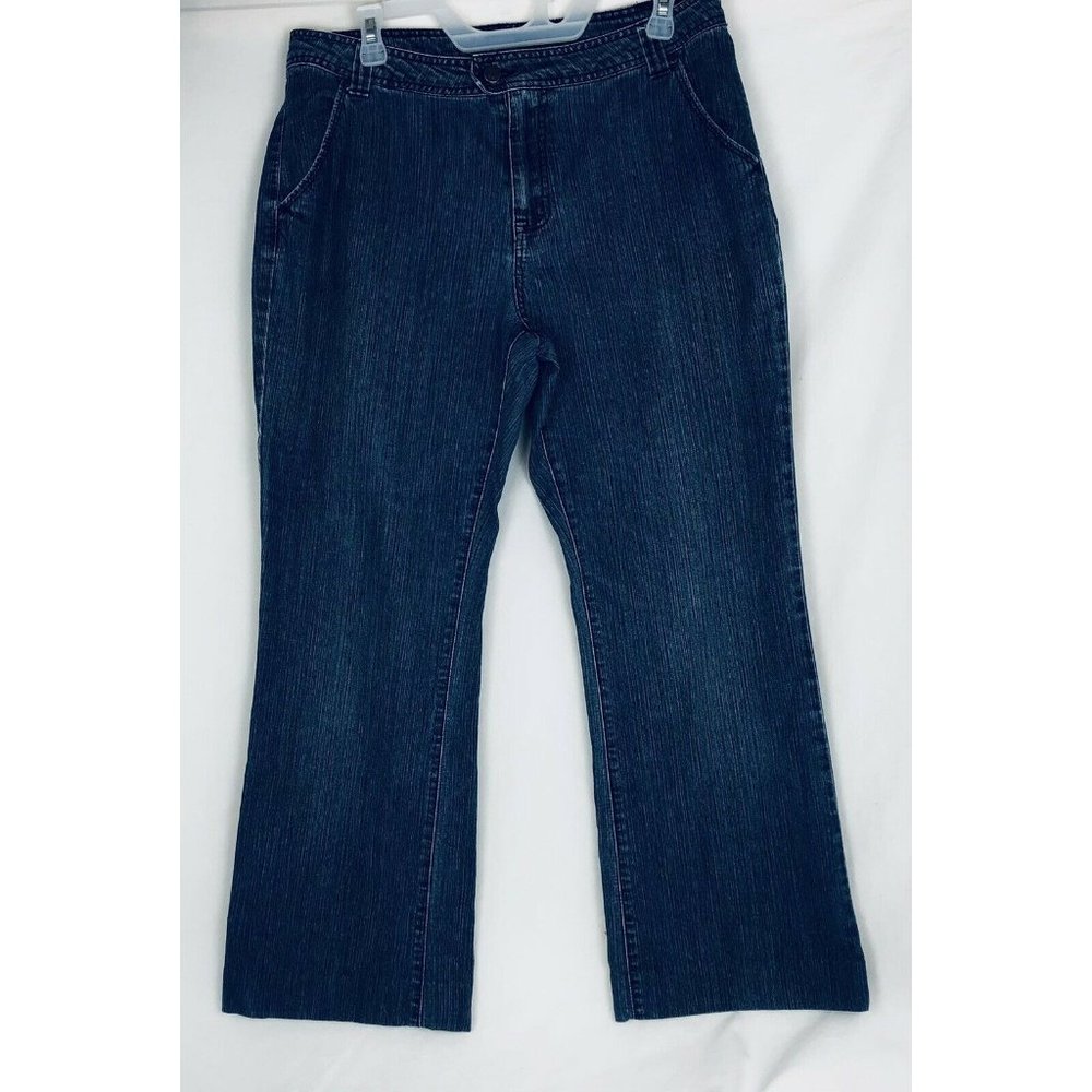 Bill Blass Stretch Women’s Bootcut Cuffed Leg Jean